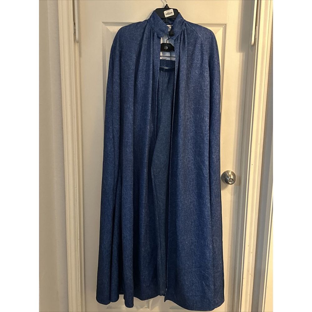 Karen T Women 2pc Long Duster‎ with matching Pants Blue Size XL